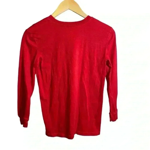 Tommy Bahama Women's Sweatshirt Top 100% Cotton Red Size L - Picture 4 of 11